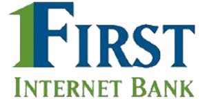 First Internet Bank logotyp som länkar till First Internet Banks hemsida.
