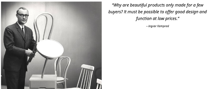 Skärmdump av IKEAs uppdragsbeskrivning