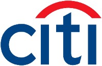 Citi logotyp som länkar till Citi hemsida i en ny flik.