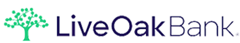 Live Oak Bank-logotyp som länkar till Live Oak Banks hemsida.