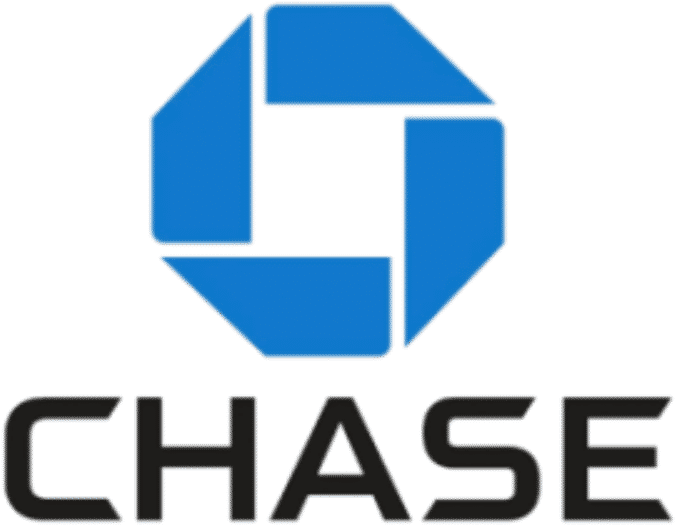 Chase logotyp som länkar till Chase hemsida.