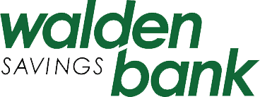 Walden Savings Bank logotyp.
