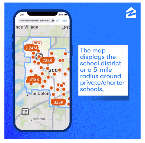 Zillow skolsökning