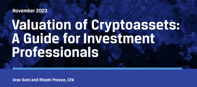 Tile for Valuation of Cryptoasses: A Guide for Investment Professionals